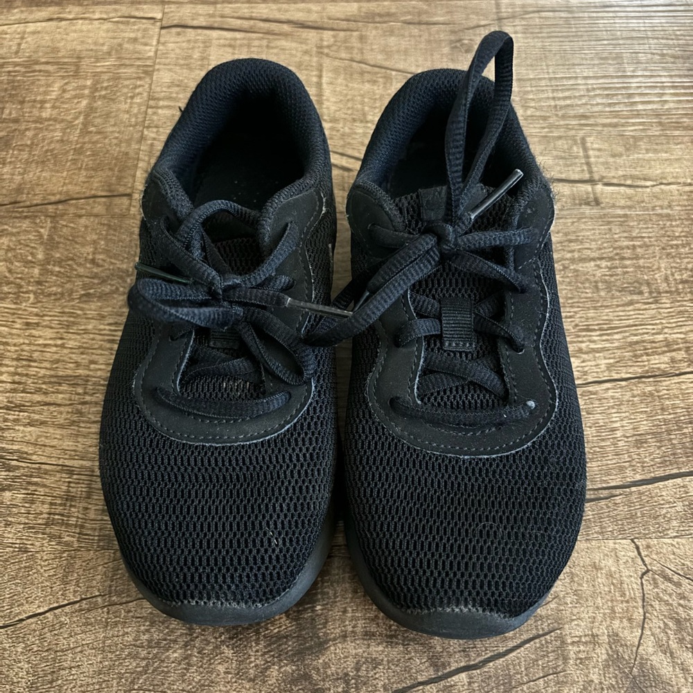 Nike Black Mesh Sneakers